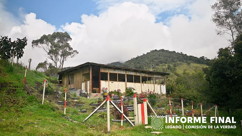 Captura fotográfica de panorama y casa rural 