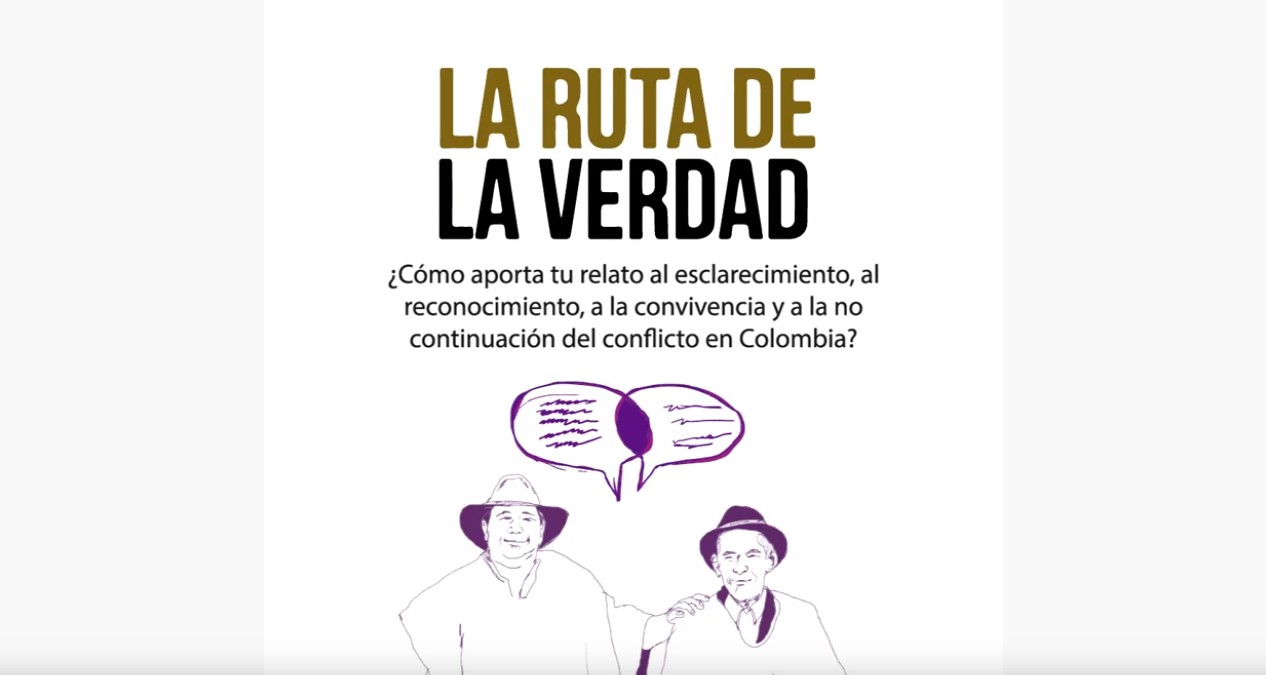 La Ruta de la Verdad, una herramienta para generar confianza al momento de entregar el relato