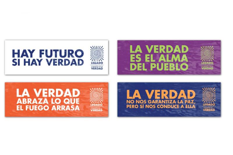 Stickers Hay futuro si hay verdad kit movilización